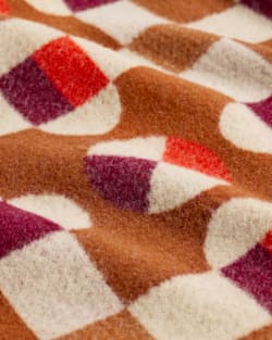 ALTERNATE VIEW OF SCHOOLHOUSE X PENDLETON BLANKET IN HOPSCOTCH TAWNY image number 3