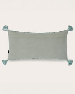 ALTERNATE VIEW OF MISSION TRAILS EMBROIDERED LUMBAR PILLOW IN DESERT SAGE image number 2