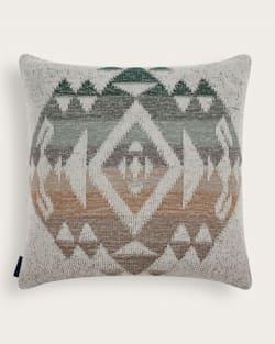 AGATE BEACH KNIT PILLOW IN IVORY image number 1