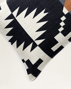 ALTERNATE VIEW OF SPIDER ROCK PRINTED LUMBAR PILLOW IN BLACK/WHITE image number 2