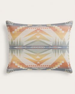 ALTERNATE VIEW OF MYSTIC LAKE DUVET COVER SET IN TEAL MULTI image number 4