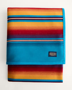 ALTERNATE VIEW OF SERAPE ROBE IN TURQUOISE image number 4