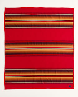 ALTERNATE VIEW OF SERAPE ROBE IN SCARLET image number 2