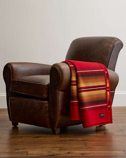 ALTERNATE VIEW OF SERAPE ROBE IN SCARLET image number 4