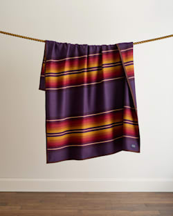 SERAPE ROBE IN PURPLE image number 1
