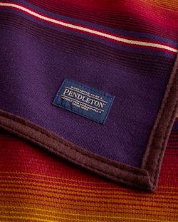 ALTERNATE VIEW OF SERAPE ROBE IN PURPLE image number 3