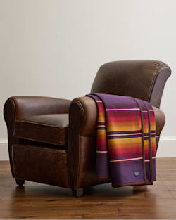 ALTERNATE VIEW OF SERAPE ROBE IN PURPLE image number 4