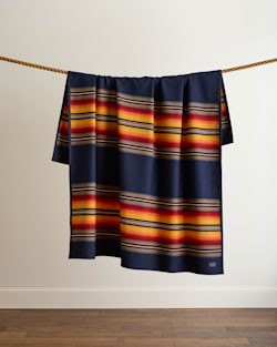 SERAPE ROBE IN NAVY image number 1