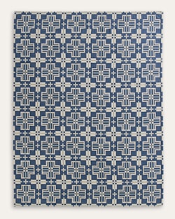 SAN MARCOS MATELASSE COVERLET IN MARINE image number 2
