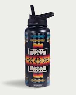 CHIEF JOSEPH 34 OZ INSULATED BOTTLE IN BLACK image number 1