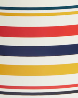 ALTERNATE VIEW OF PARK STRIPE 15 OZ CAMP MUG IN WHITE MULTI image number 2