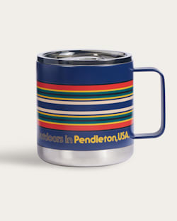 YAKIMA STRIPE 15 OZ CAMP MUG IN BLUE MULTI image number 1
