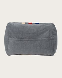 ALTERNATE VIEW OF CABIN STRIPE PET BED - KUDDLER IN GREY MULTI image number 6