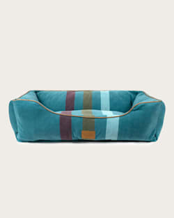 CABIN STRIPE PET BED - KUDDLER IN SHALE MULTI image number 1
