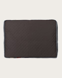 ALTERNATE VIEW OF CABIN STRIPE PET BED - NAPPER IN GREY MULTI image number 5