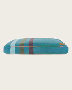 CABIN STRIPE PET BED - NAPPER IN SHALE MULTI image number 1