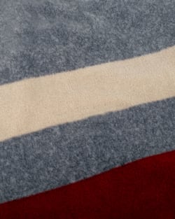 ALTERNATE VIEW OF CABIN STRIPE PET VEST IN GREY MULTI image number 3