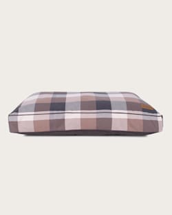 BLOCK PLAID PET BED - NAPPER IN TAN/BLACK image number 1