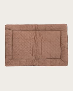 ALTERNATE VIEW OF MOUNTAIN PLAID PET BED - COMFORT CUSHION IN BLUE/TAN image number 5