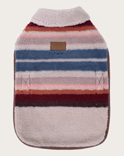 SERAPE PET COAT IN ROSEWOOD image number 1