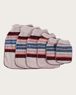 ALTERNATE VIEW OF SERAPE PET COAT IN ROSEWOOD image number 3
