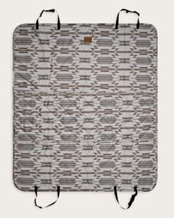 ALTERNATE VIEW OF WYETH TRAIL PET TRAVEL CAR HAMMOCK IN BEIGE TONAL image number 2