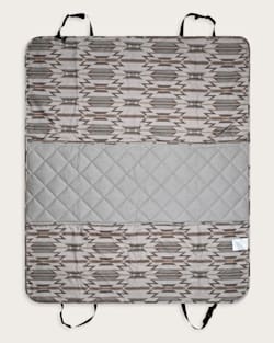ALTERNATE VIEW OF WYETH TRAIL PET TRAVEL CAR HAMMOCK IN BEIGE TONAL image number 3