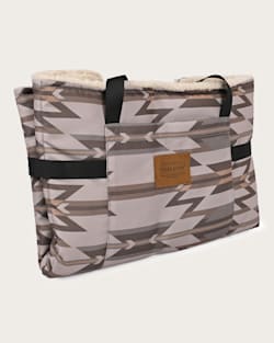ALTERNATE VIEW OF WYETH TRAIL PET TRAVEL BED IN BEIGE TONAL image number 3