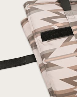 ALTERNATE VIEW OF WYETH TRAIL PET TRAVEL BED IN BEIGE TONAL image number 4