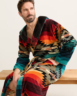 Shop Our Pendleton Unisex Cotton Terry Velour Robe | Pendleton