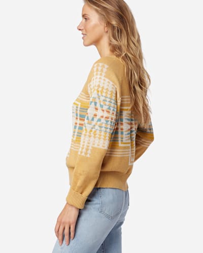 WOMEN'S HARDING RAGLAN COTTON SWEATER