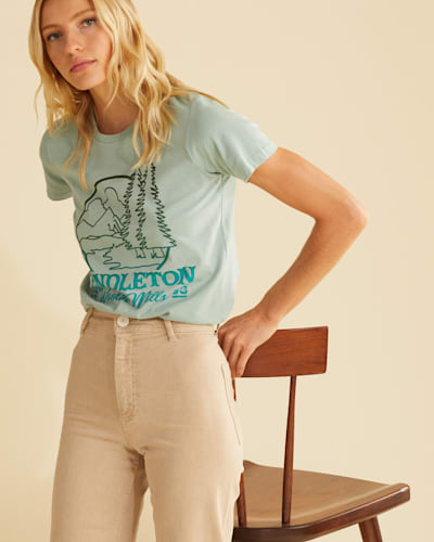 WOMEN'S HERITAGE LANDSCAPE LOGO TEE