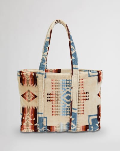 TERRY CLOTH TOTE