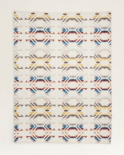 WHITE SANDS PRINTED QUILT SET