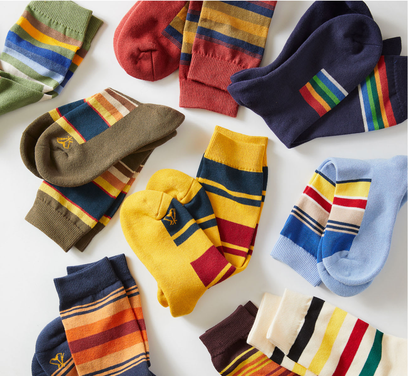 Variety of Pendleton Sock Patterns