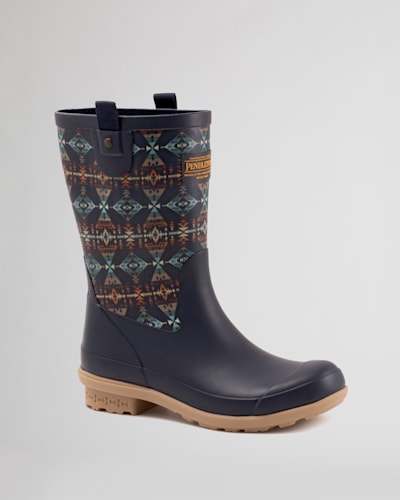 women's rain boots with fur inside