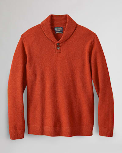 Pendleton Mens Shetland Shawl Cardigan Sweater Cardigan Sweater