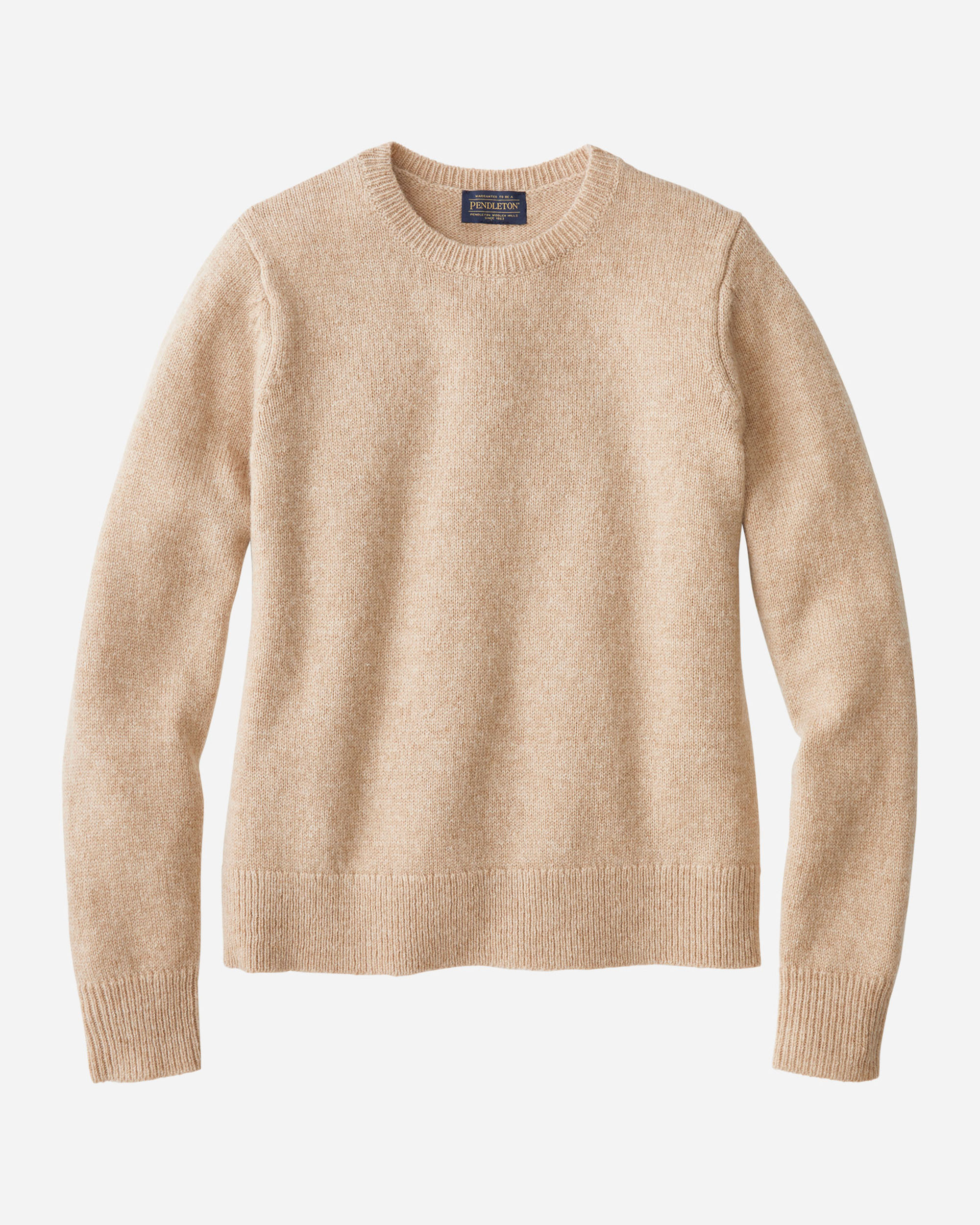 Women s Shetland Washable Wool Crewneck Pendleton