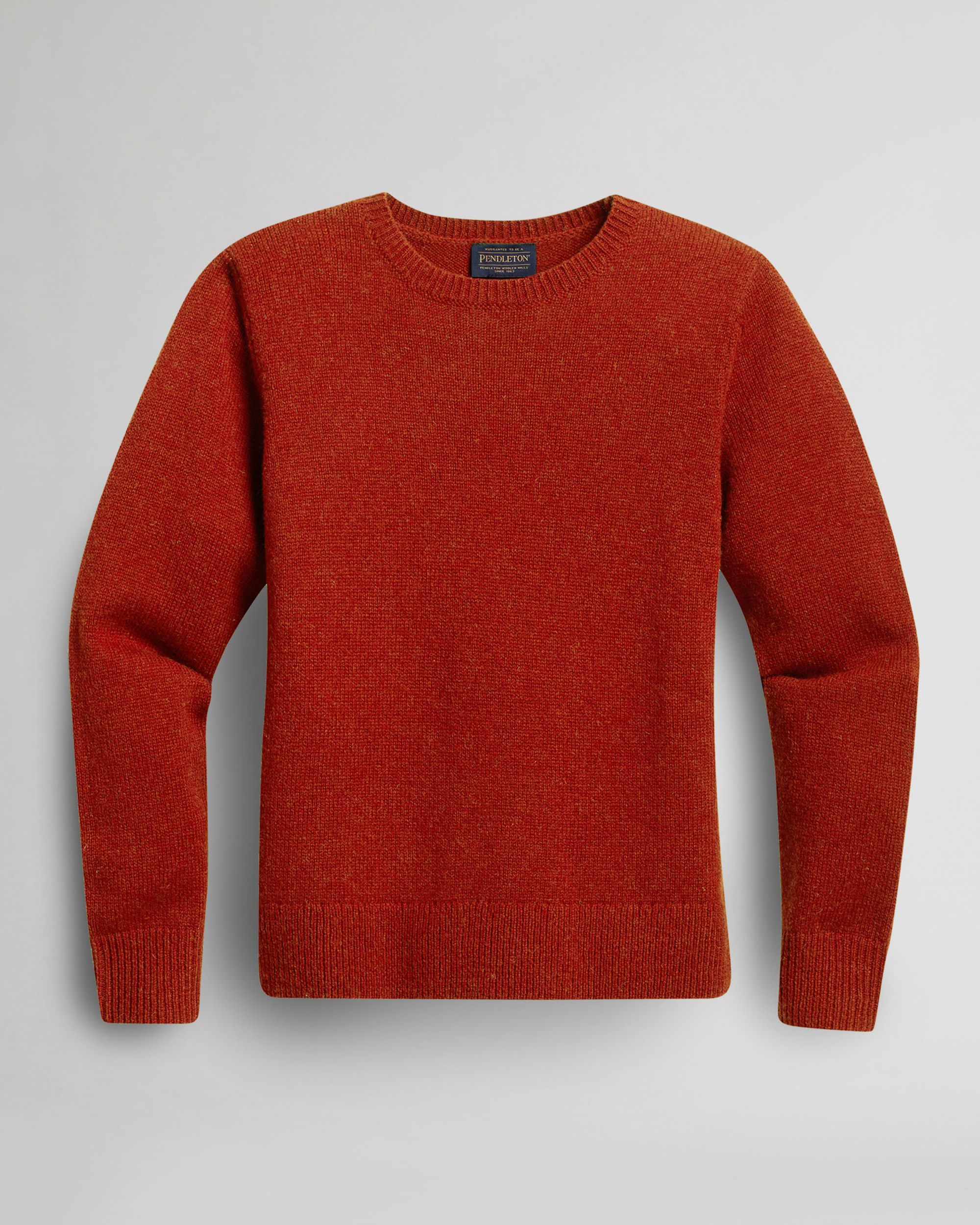 Women s Shetland Washable Wool Crewneck Pendleton