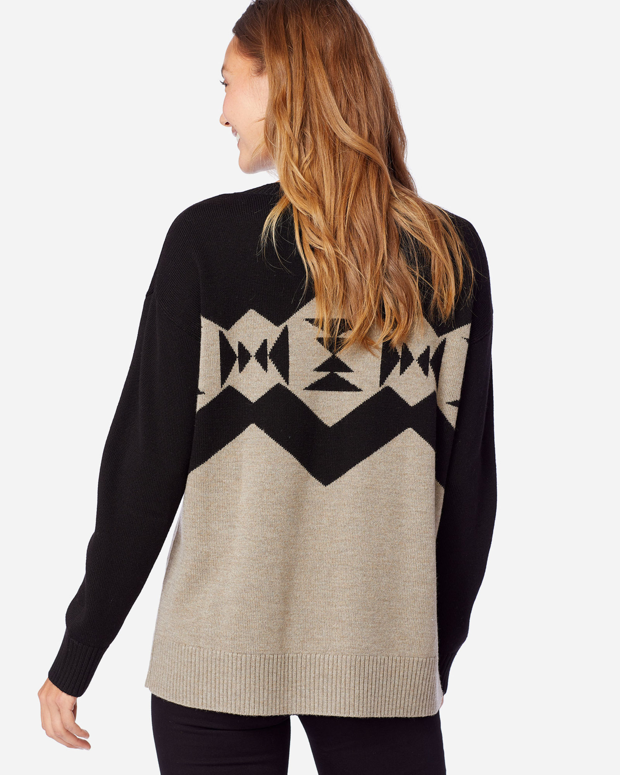 Pendleton merino wool sweater top