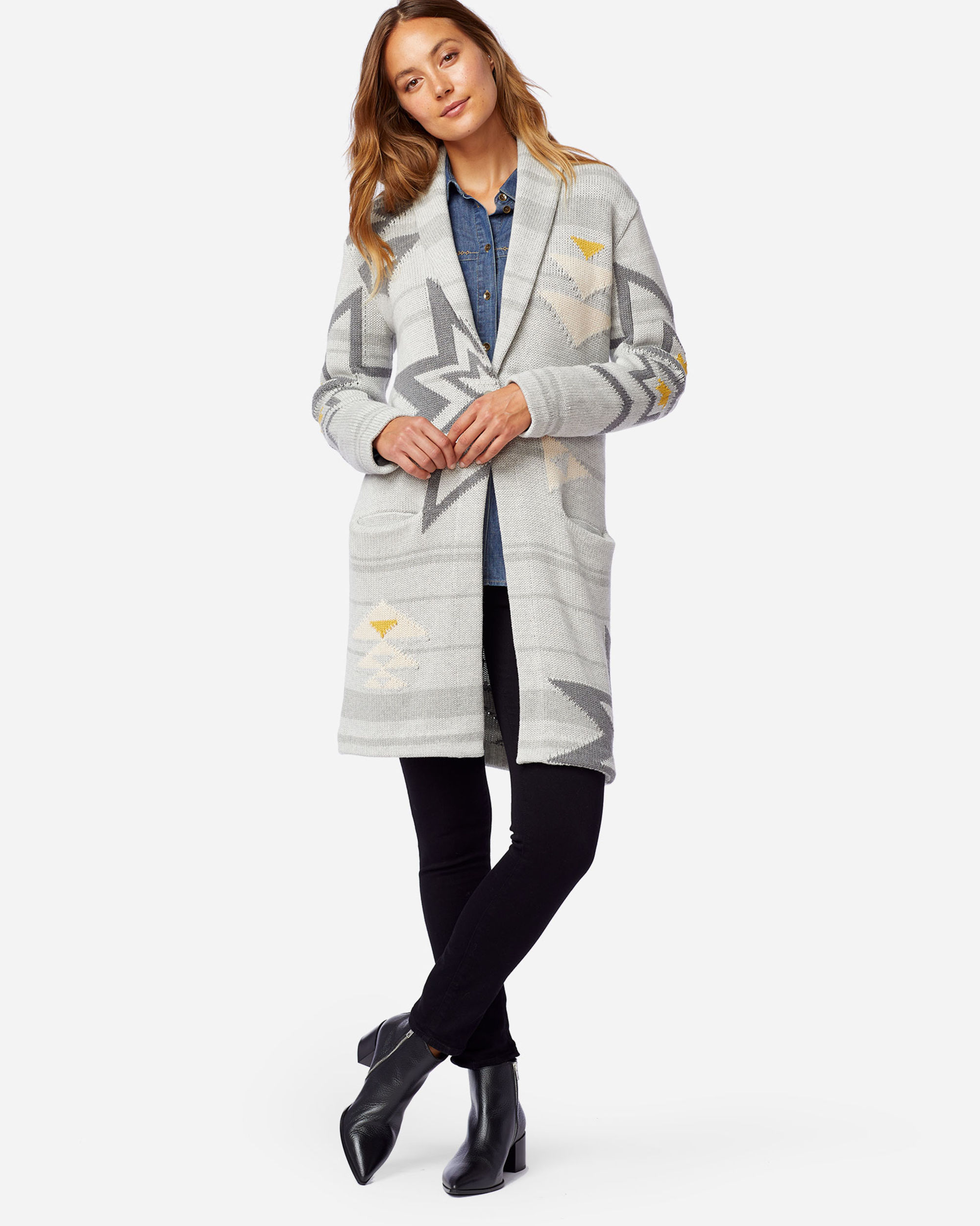 Pendleton sweater coat hot sale