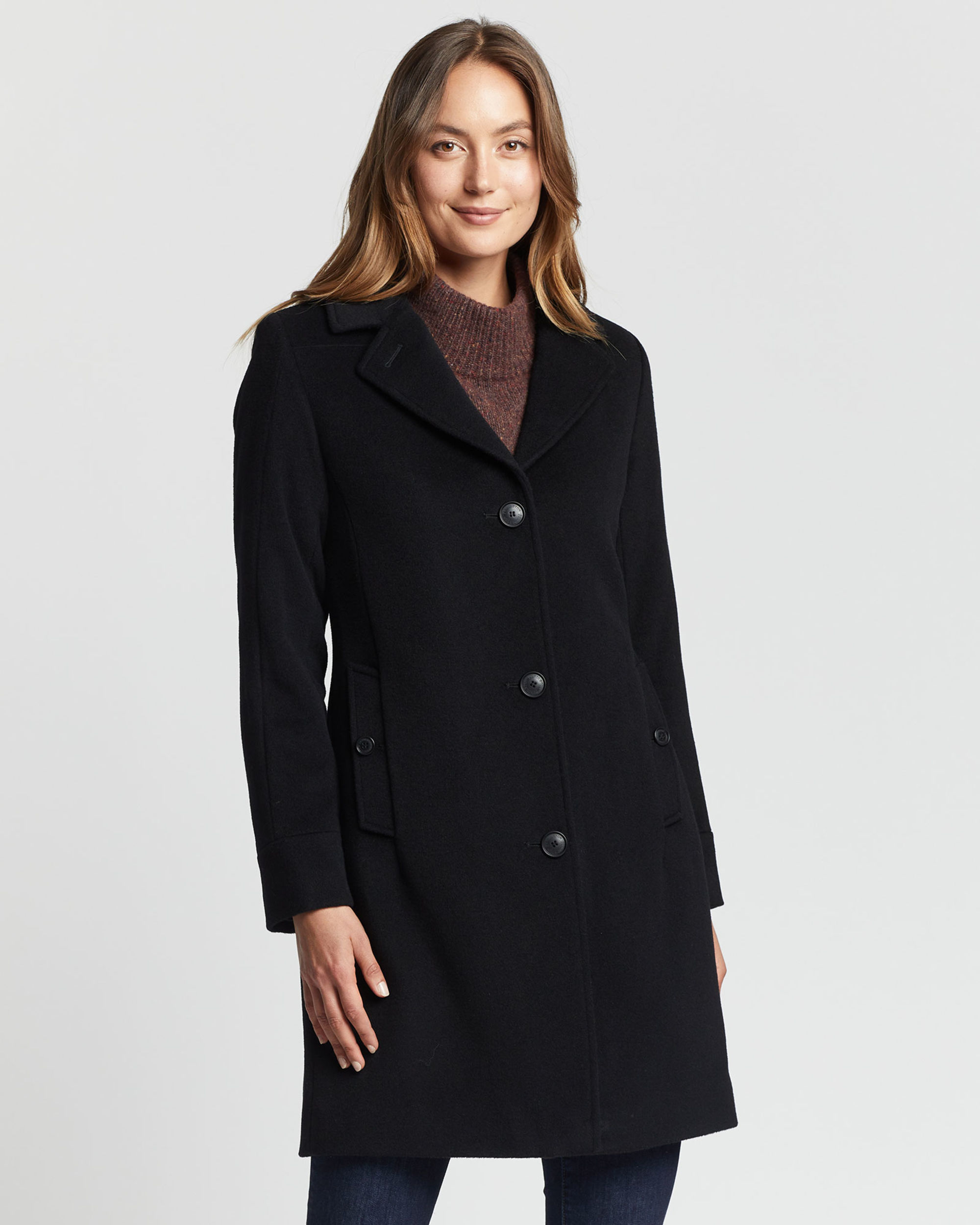 Black deals walker coat