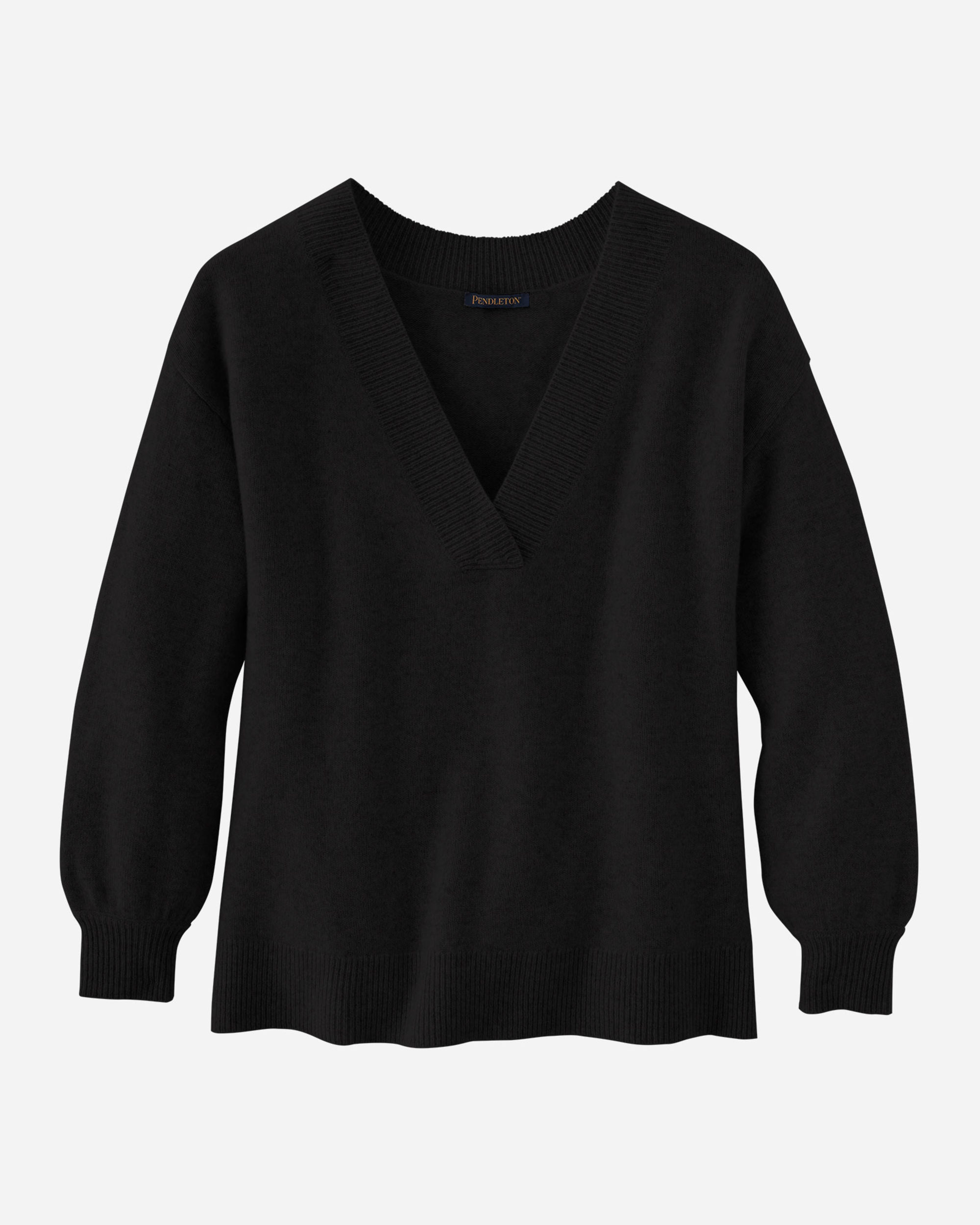 WOMEN S CASHMERE EASY FIT V NECK Pendleton