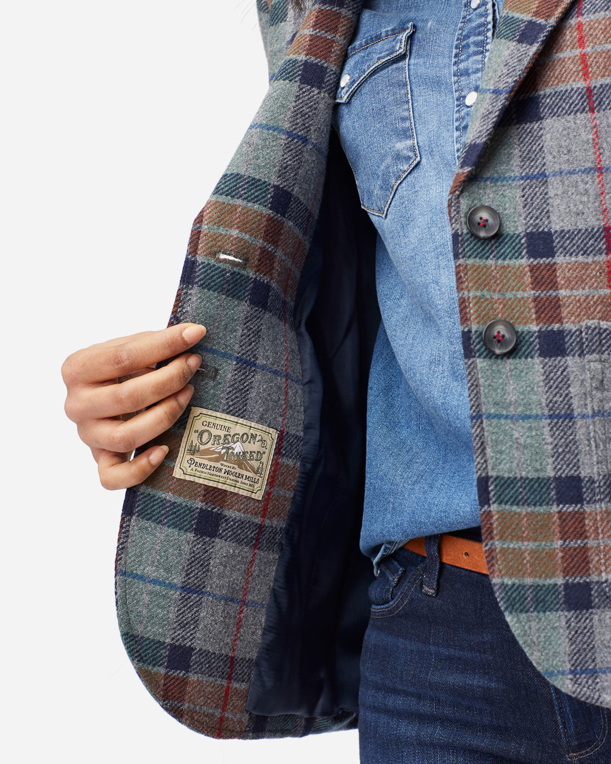 Pendleton tweed jacket shop