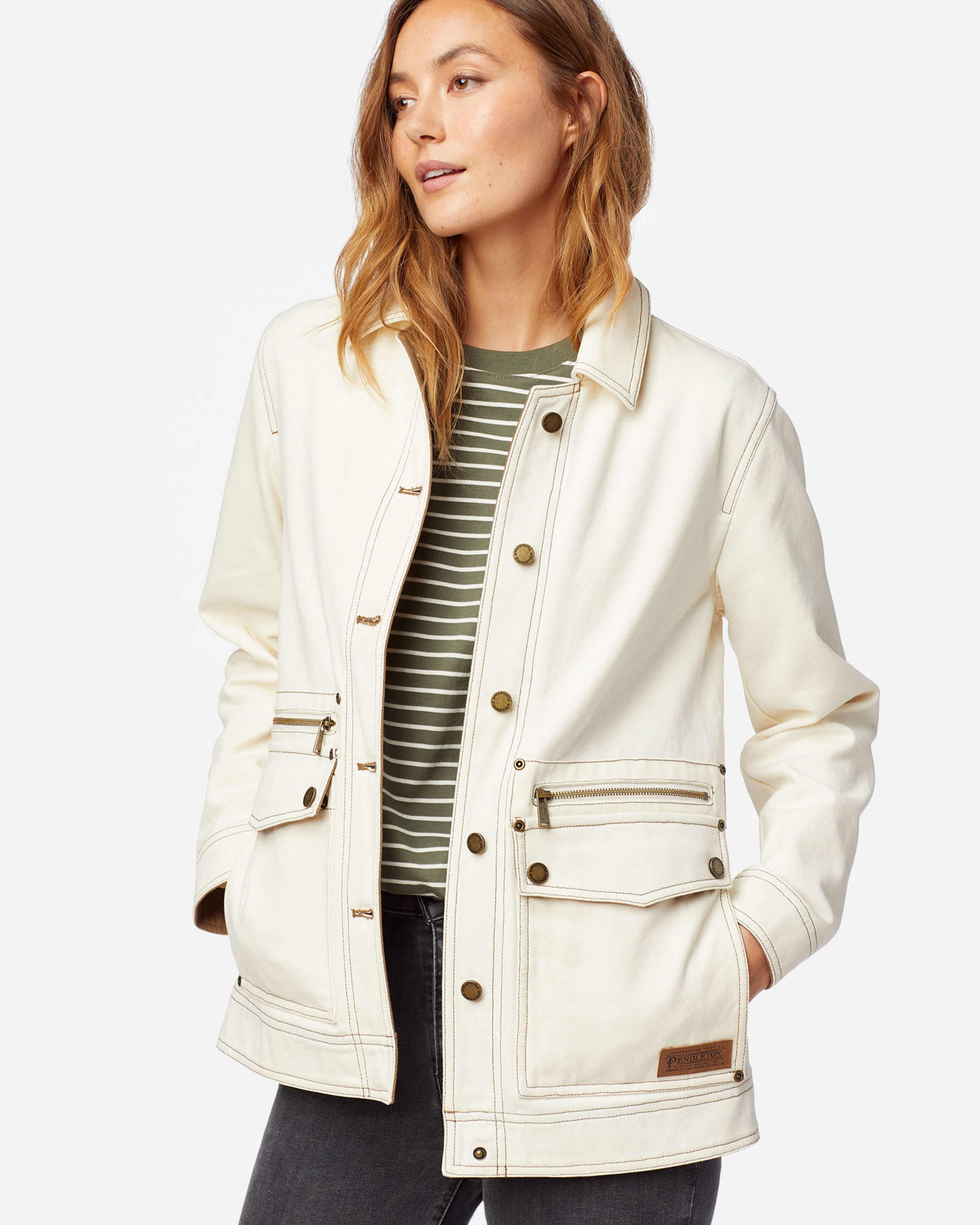 Women's canvas barn best sale coat