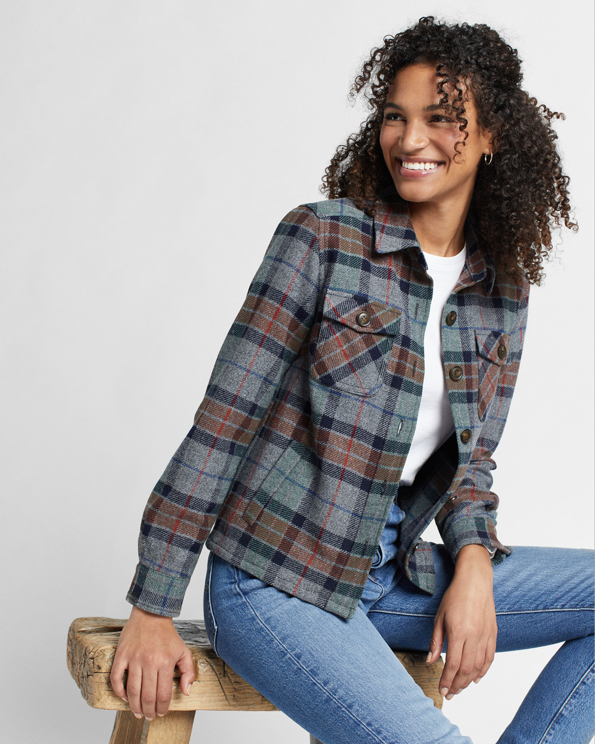 WOMEN S ROSLYN WOOL JACKET