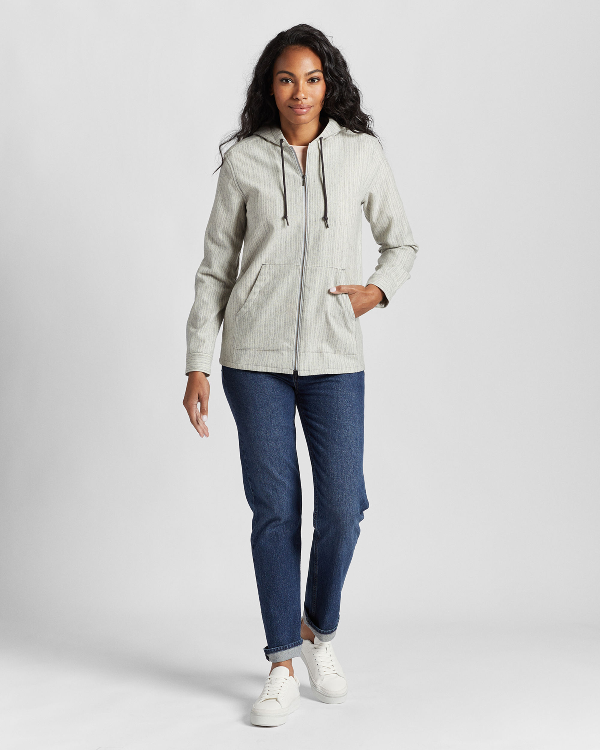 Boyfriend zip up discount hoodie