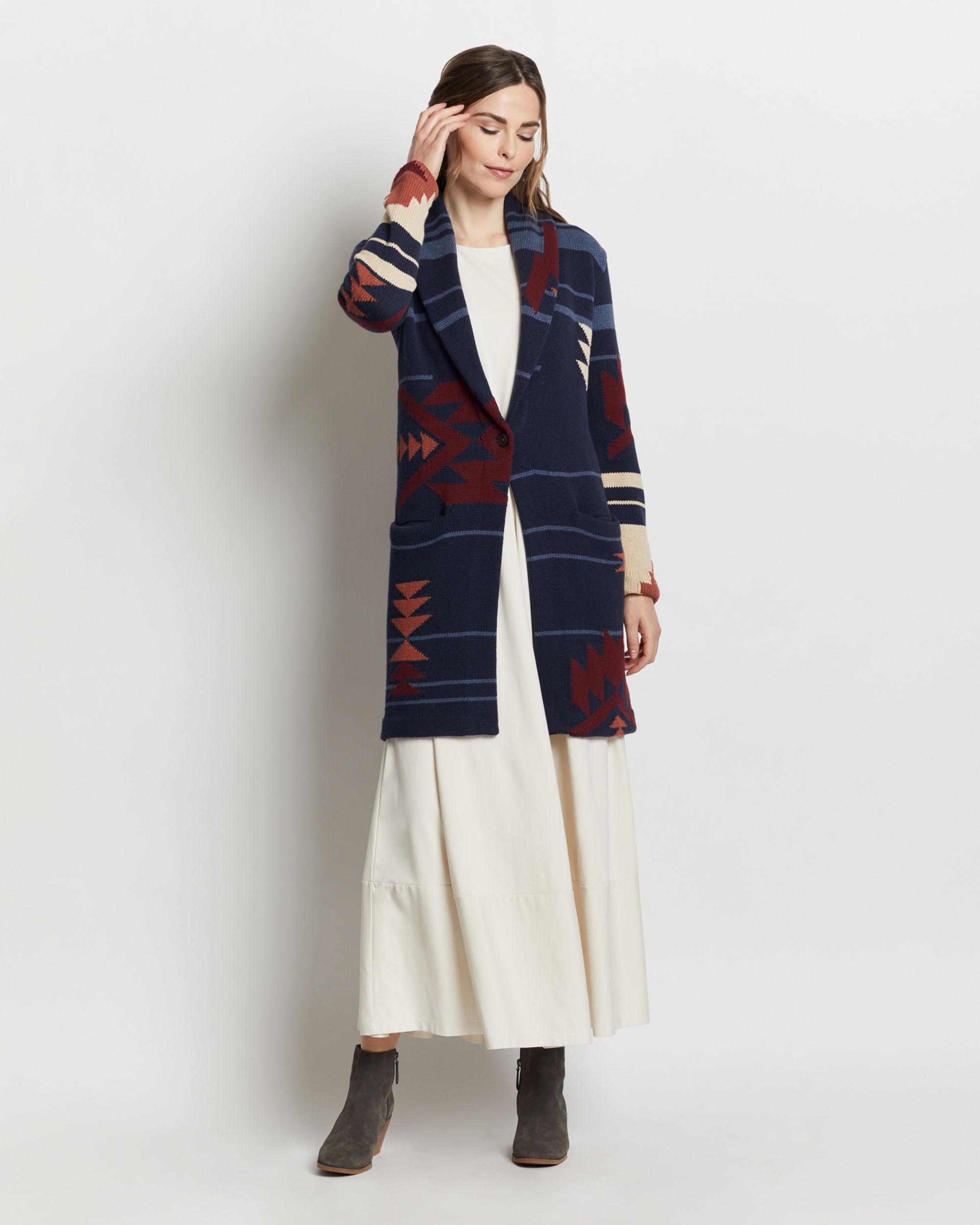 Pendleton top tucson cardigan