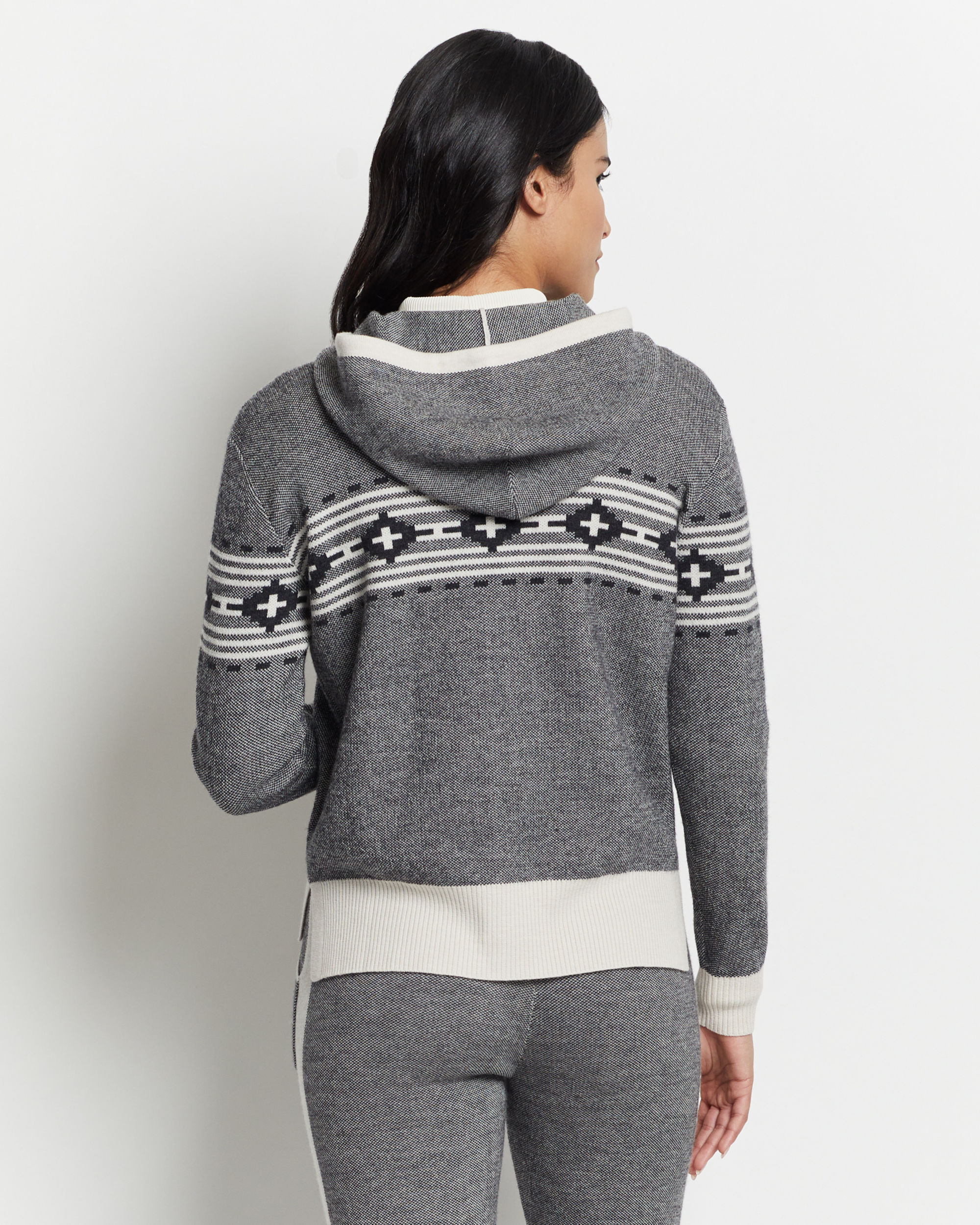 Women's Graphic Merino Zip Hoodie | Pendleton