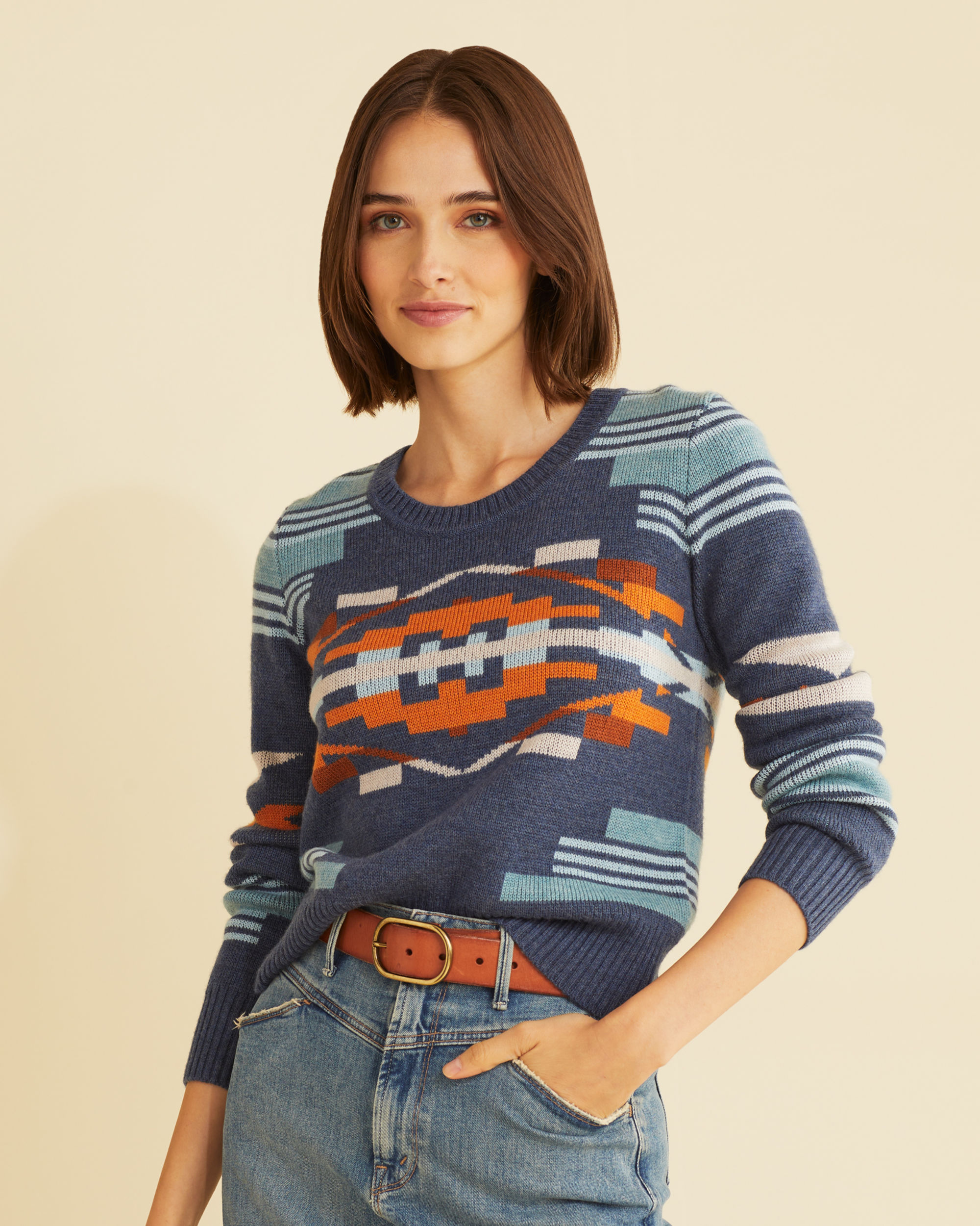 Pendleton merino wool sweater cheap